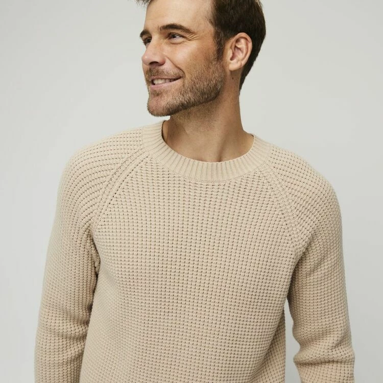 Brooksfield Crew Neck Knit Sweater Fog XX Large - Image 4