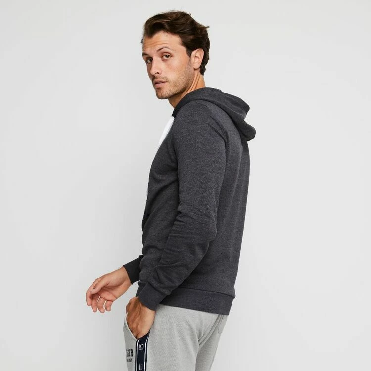 Tommy Hilfiger Fleece Hoodie Carbon - Image 4