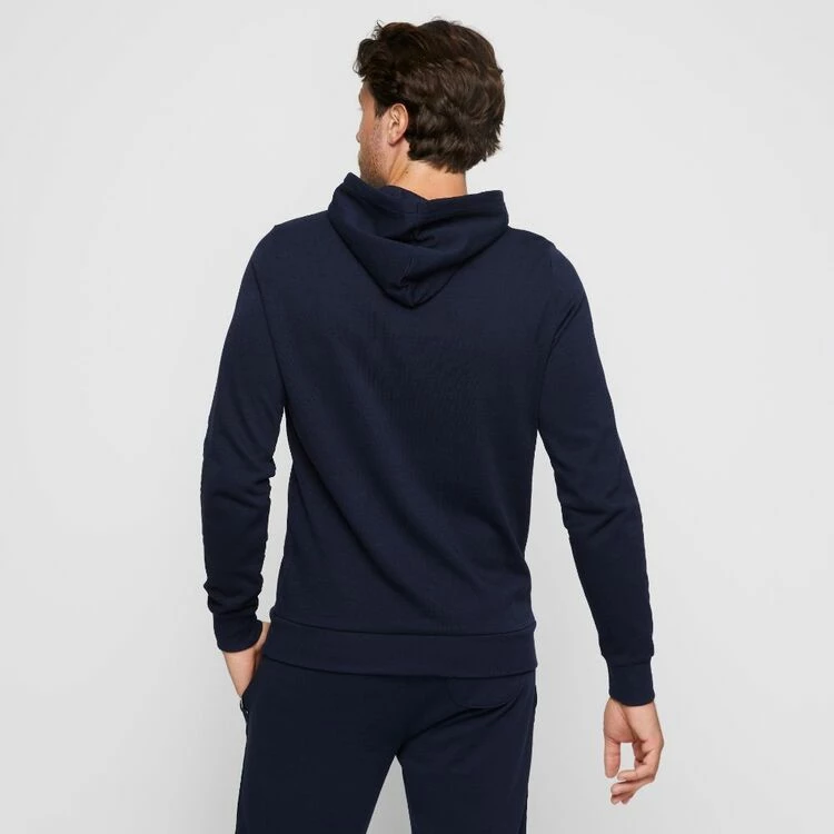 Tommy Hilfiger Fleece Hoodie Dark Navy - Image 3