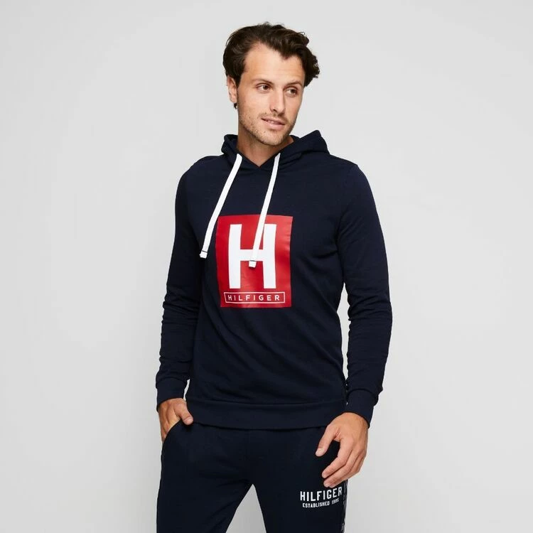 Tommy Hilfiger Fleece Hoodie Dark Navy