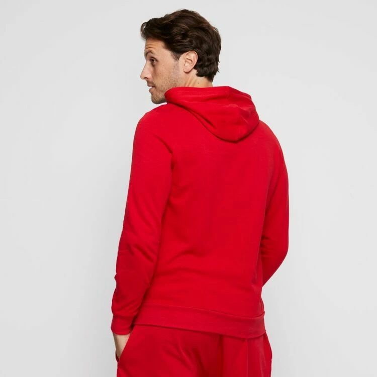 Tommy Hilfiger Fleece Hoodie Mahogany Large - Image 3