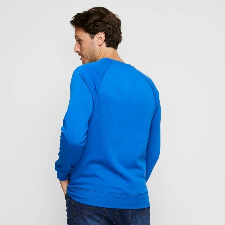 Tommy Hilfiger Fleece Crew China Blue Large - Image 3