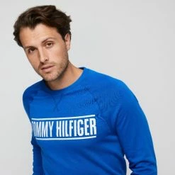 Tommy Hilfiger Fleece Crew China Blue Large