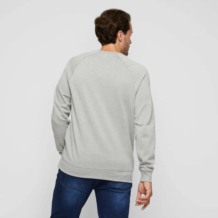 Tommy Hilfiger Fleece Crew Heather Grey - Image 3