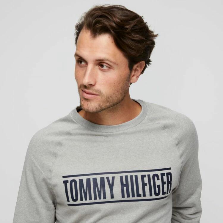 Tommy Hilfiger Fleece Crew Heather Grey