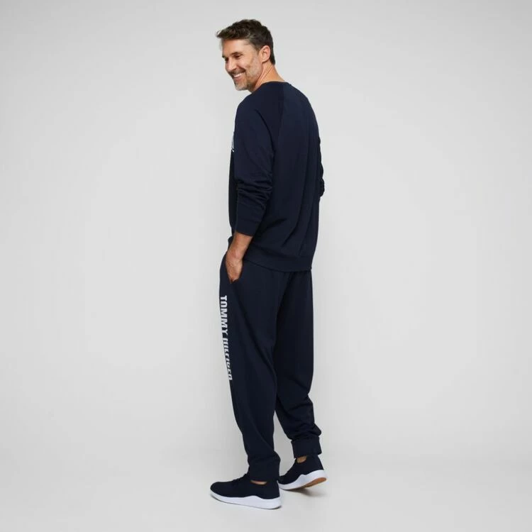 Tommy Hilfiger Fleece Jogger Dark Navy X Large - Image 5