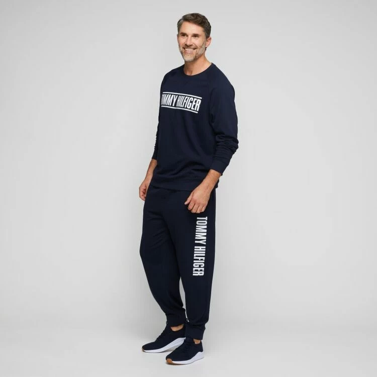 Tommy Hilfiger Fleece Jogger Dark Navy X Large - Image 6