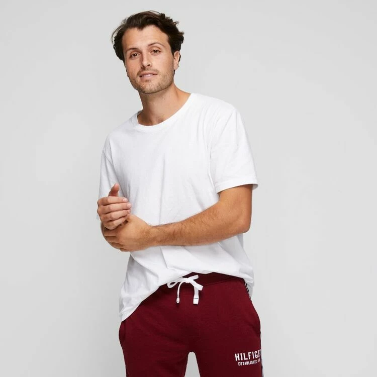 Tommy Hilfiger French Terry Jogger Cabernet Small