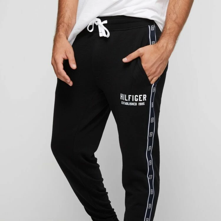 Tommy Hilfiger French Terry Jogger Black X Large - Image 2