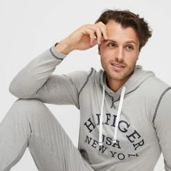 Tommy Hilfiger Jersey Jogger Heather Grey Small