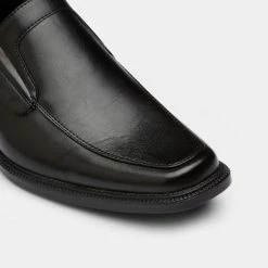 Bronson Matt Men's Slip On Business Shoe Black