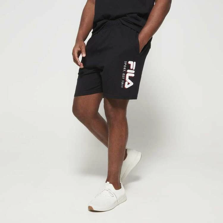 FILA Ethan Jersey Tee + Short Black