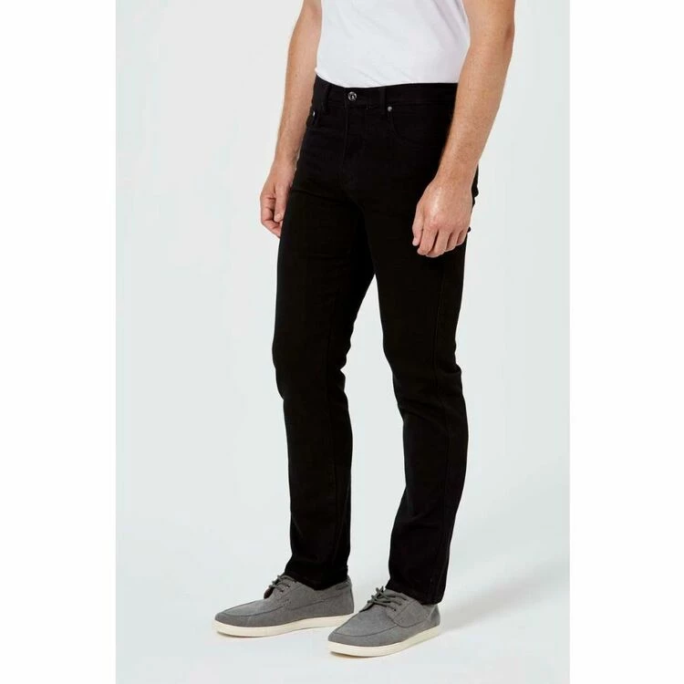 Jeans Ltd Men's Slim Fit Stretch Denim Jeans Black