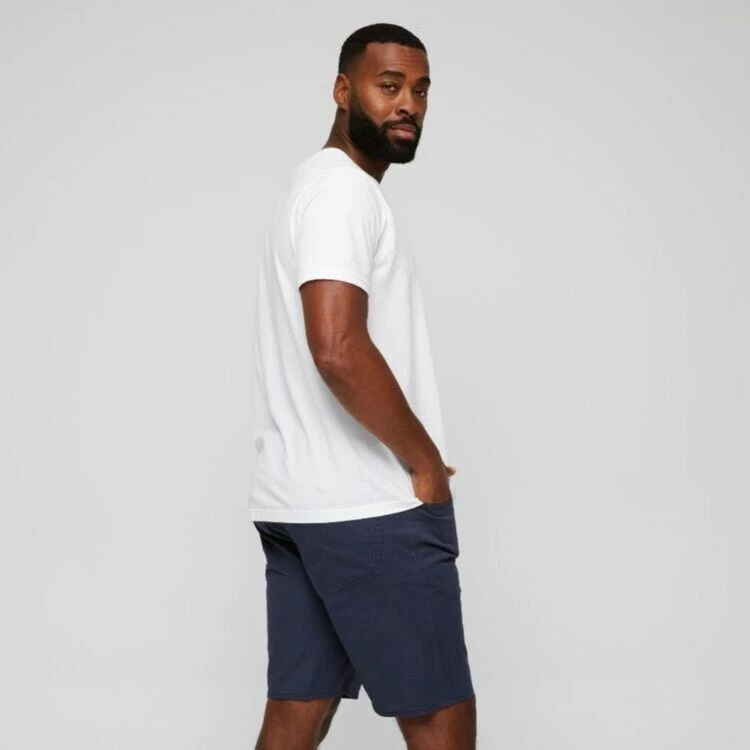 JC Lanyon Stretch Cotton 5 Pocket Short Marine 42 - Image 2