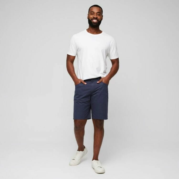 JC Lanyon Stretch Cotton 5 Pocket Short Marine 42 - Image 4