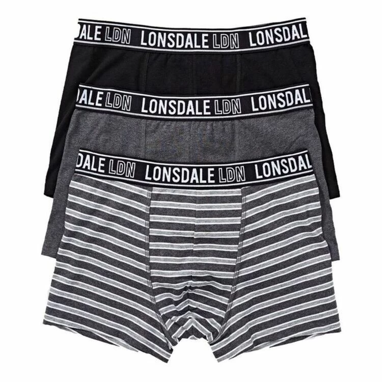 Lonsdale Trunk 3 Pack Stripe - Image 2