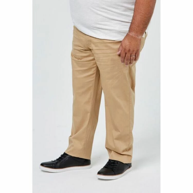 Bronson Big Men's Perisher Bedford Cord Pants Sand - Image 3