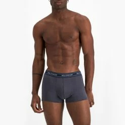 Holeproof 4 Pack Stretch Trunk Blue & Black