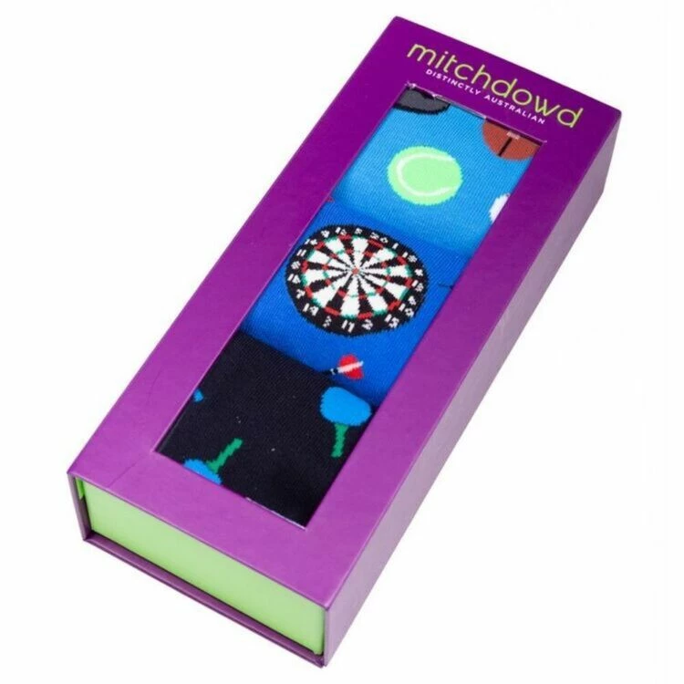 Mitch Dowd Sports Balls 3 Pack Socks - Image 4