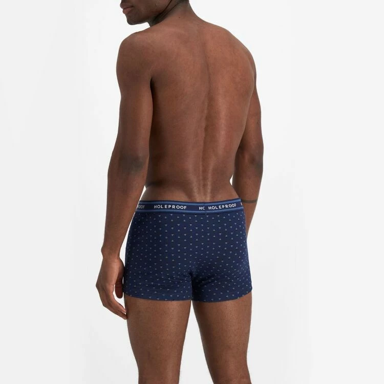 Holeproof Men's 2 Pack Trunk Navy