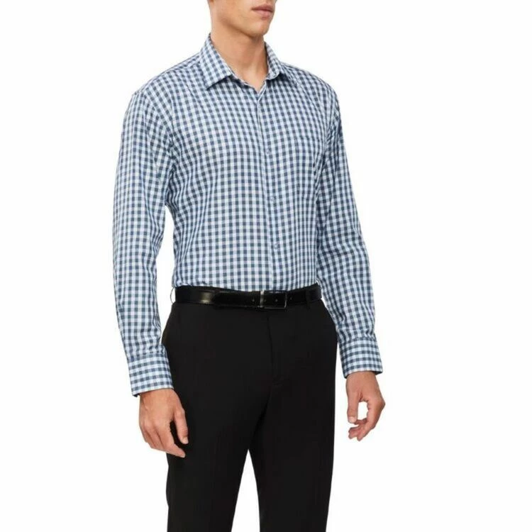Van Heusen Classic Fit Twill Check Long Sleeve Shirt - Image 4