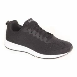 Slatters Fire Casual Lace Up Black