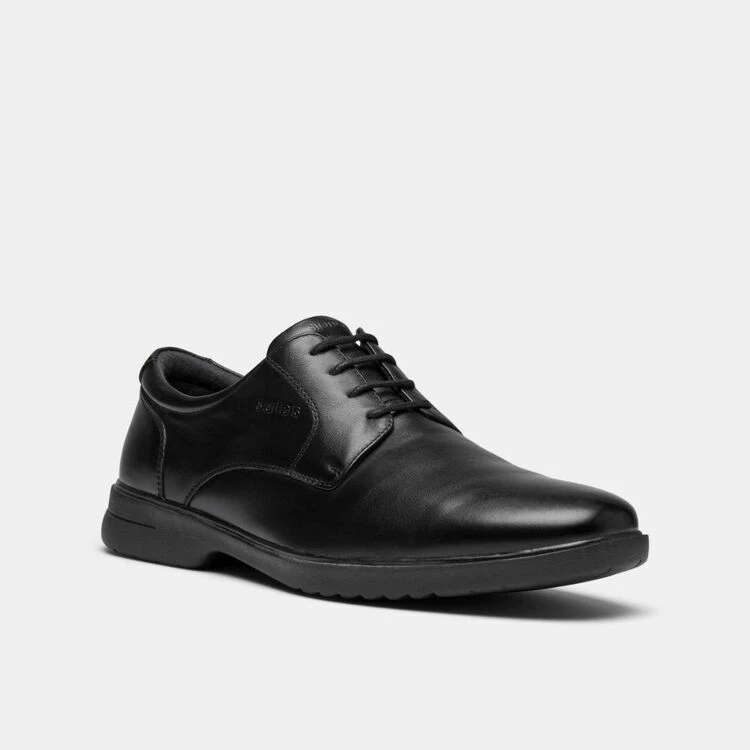 Slatters Parker Business Lace Up Shoe Black - Image 3