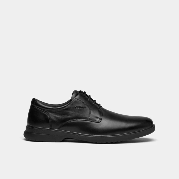 Slatters Parker Business Lace Up Shoe Black - Image 4