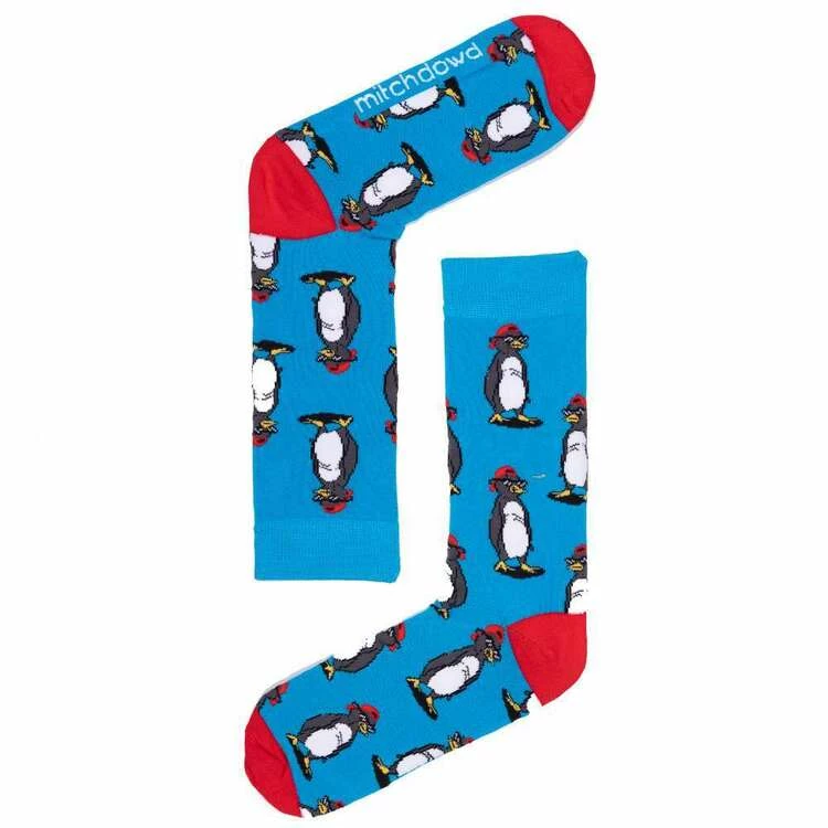 Mitch Dowd Cool Penguin Sock 3 Pack Multicoloured 8 - 13 - Image 4