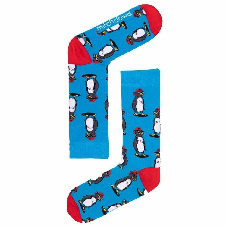 Mitch Dowd Penguins & Ducks Sock 2 Pack Multicoloured 8 - 13 - Image 3