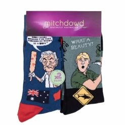 Mitch Dowd Oz Legends Sock 2 Pack Multicoloured 8 - 13