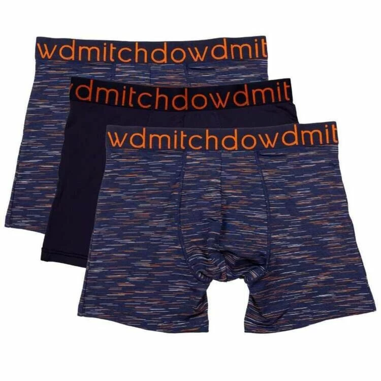 Mitch Dowd Everyday Classics Micro Trunks 3 Pack Multicoloured - Image 3