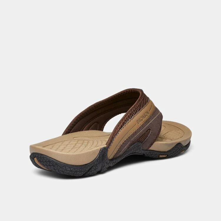 Bronson Wayne Comfort Thong Taupe - Image 2