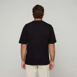 U.S. Polo Assn. Brand And Stripe Short Sleeve T-Shirt Black