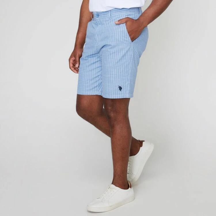U.S. POLO ASSN. Striped Bermuda Short Blue - Image 2