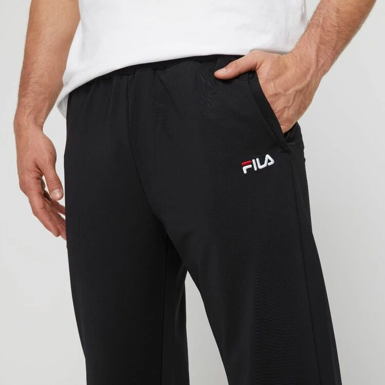 Fila Justin French Terry Trackpant With Zip Pockets Black