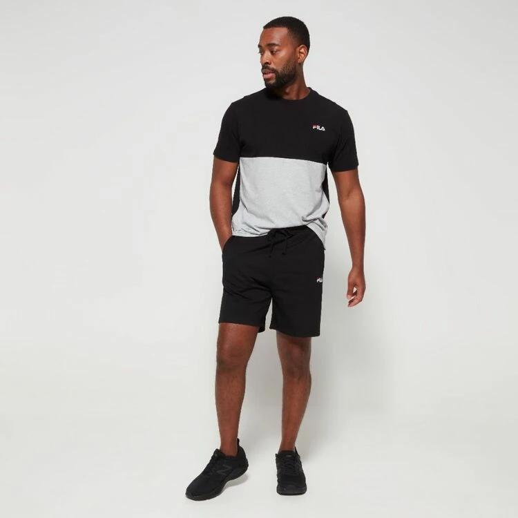 FILA Jason Side Panel Short Black Medium - Image 2