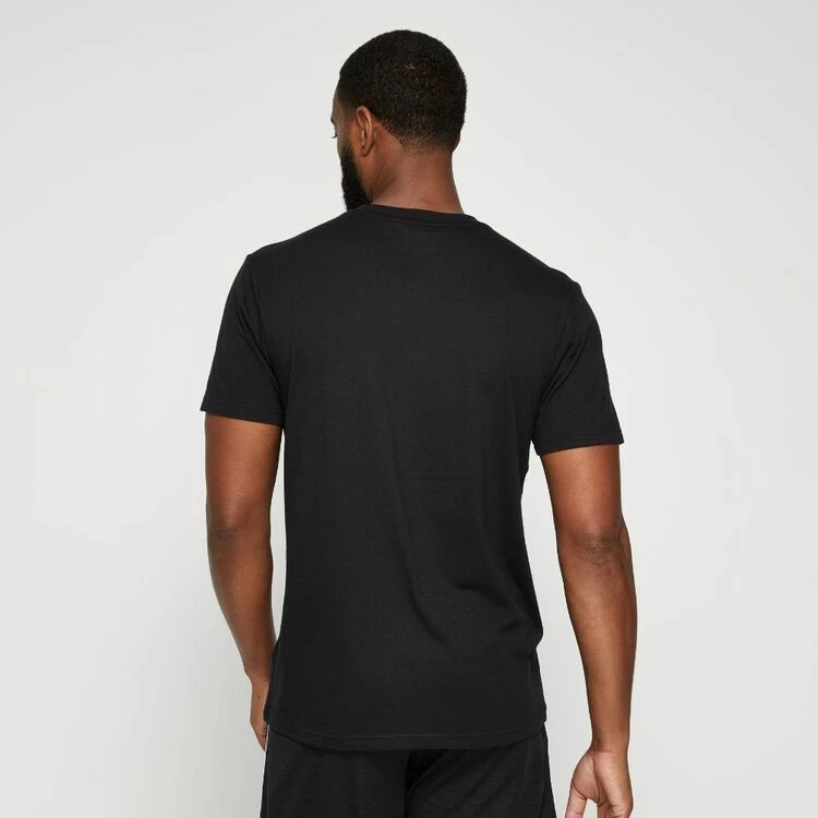 Fila Evan Logo Jersey Tee Black - Image 7