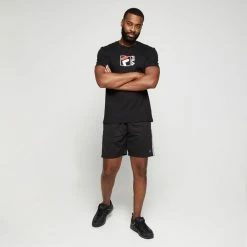 Fila Evan Logo Jersey Tee Black