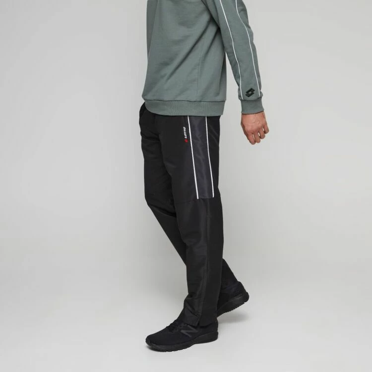 Lotto Men's Dinamico Woven Pant Black Steel - Image 4