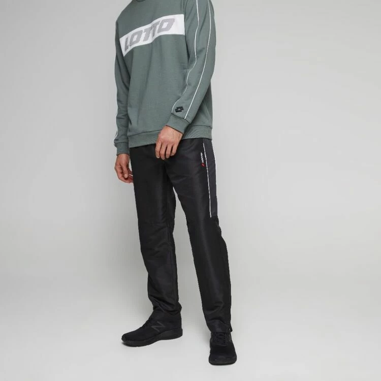Lotto Men's Dinamico Woven Pant Black Steel - Image 2