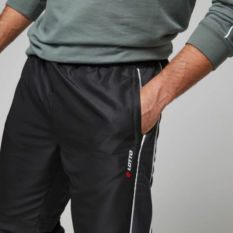 Lotto Men's Dinamico Woven Pant Black Steel - Image 5
