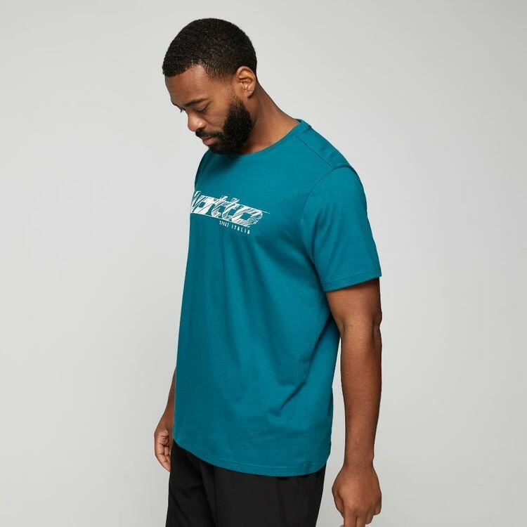 Lotto Men's Graphic Tee Green - Image 2