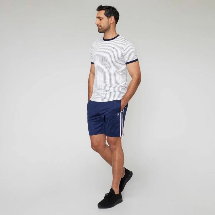 FILA Men's Heritage Wyatt Tricot Short New Navy - Image 3