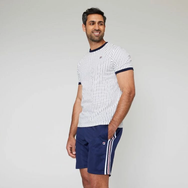 FILA Men's Heritage Wyatt Tricot Short New Navy - Image 2