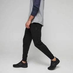 Diadora Men's CVC Fleece Cuff Pant Black