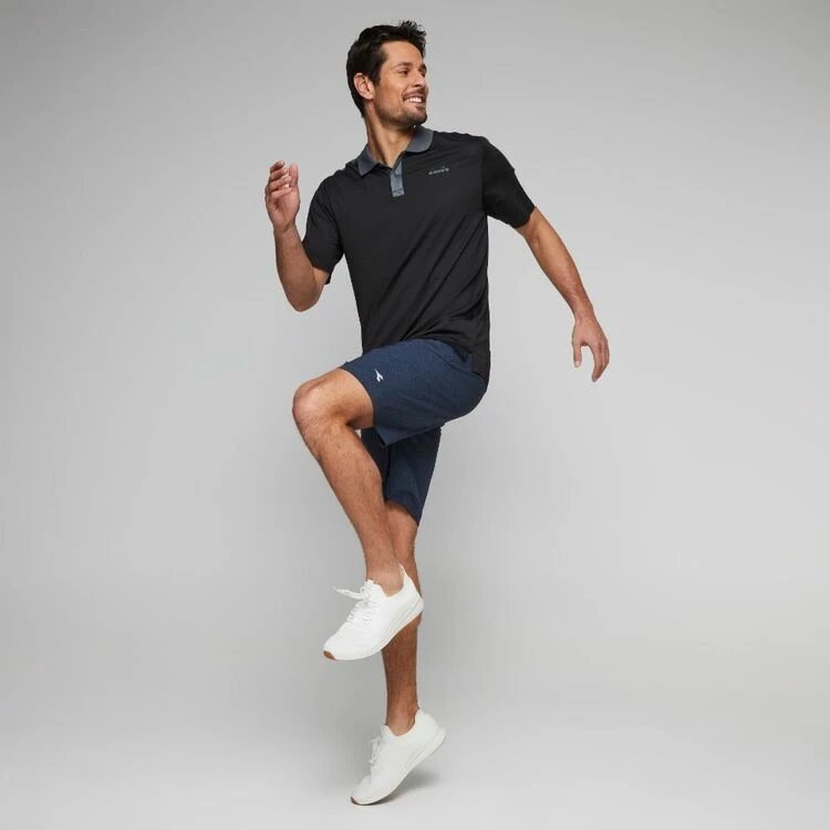 Diadora 9 Inch Performance Stretch Short Pewter - Image 3