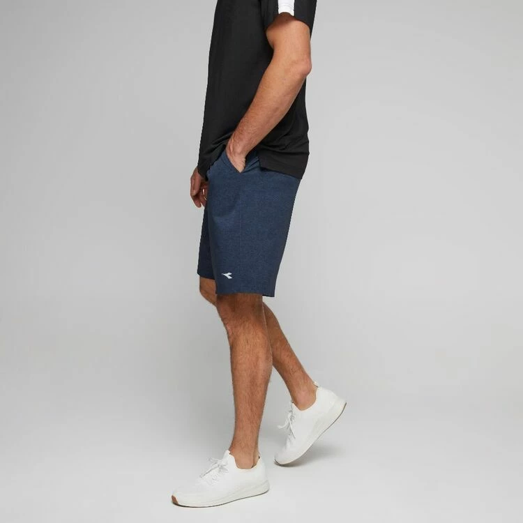 Diadora 9 Inch Performance Stretch Short Pewter