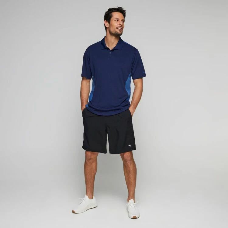 Diadora Men's 9 Inch Tech Active Short Black - Image 3