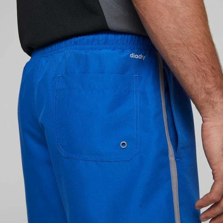 Diadora Heritage Leisure Short Grey-Marle & Cobalt